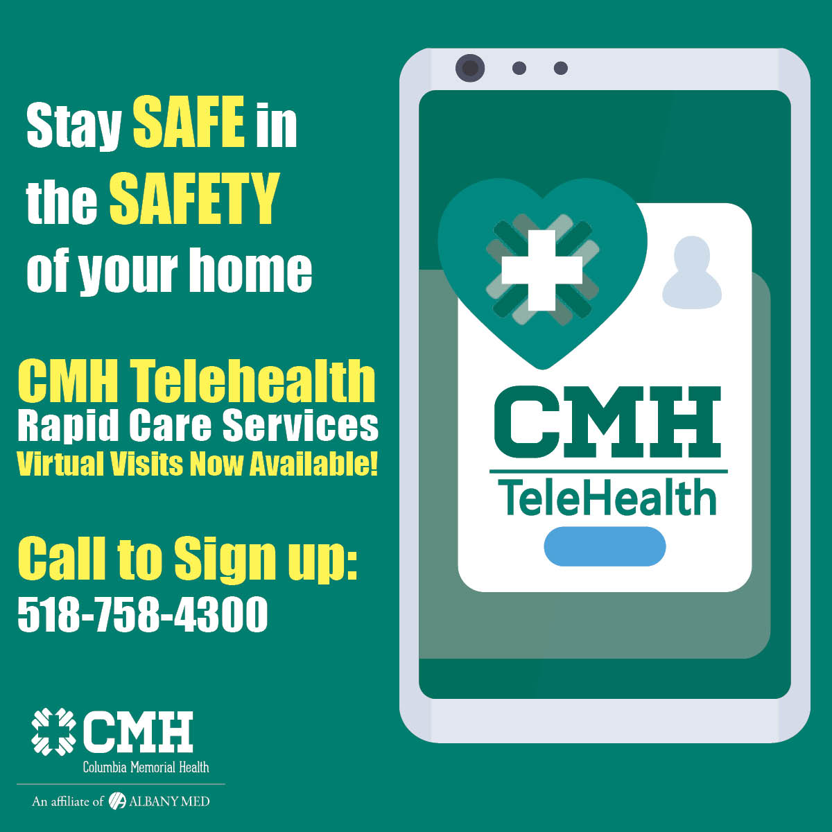 Telehealth Rapid Care Website Image